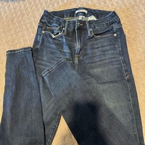 Good American Dark Indigo Skinny Jeans